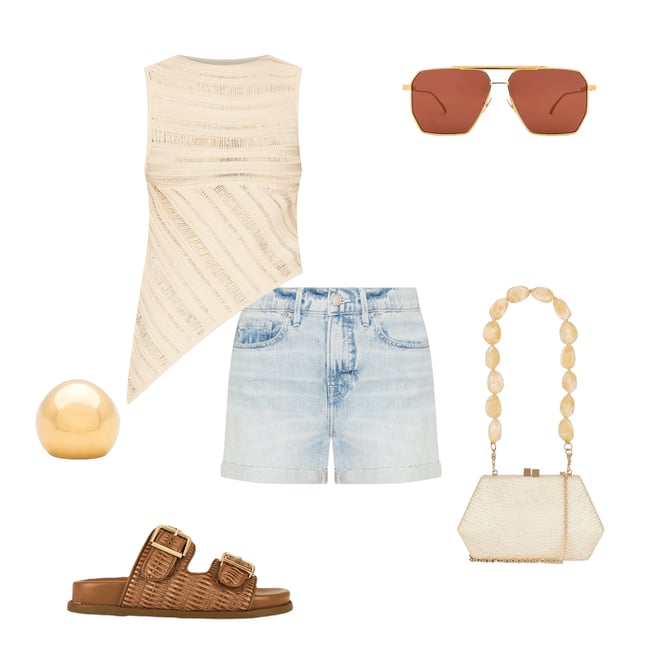 2nd bundle featuring 5 items which compliment Light Ribbon Pilot Sunglasses