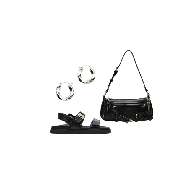 サンダル・ミュール MOMA Women Sandals L34501GPECONERO Black Sandal Nero Moma - Le Follie Shop