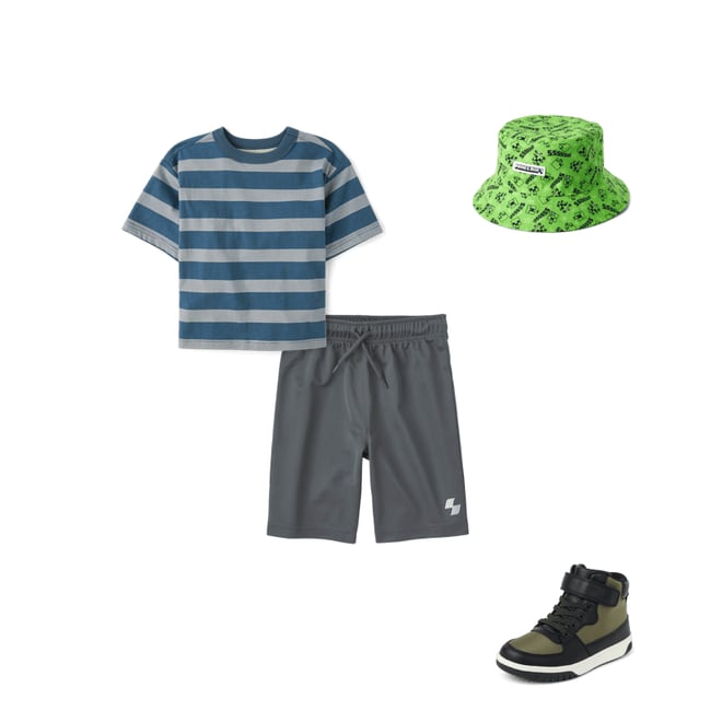 9th bundle featuring 3 items which compliment Boys Basketball Shorts