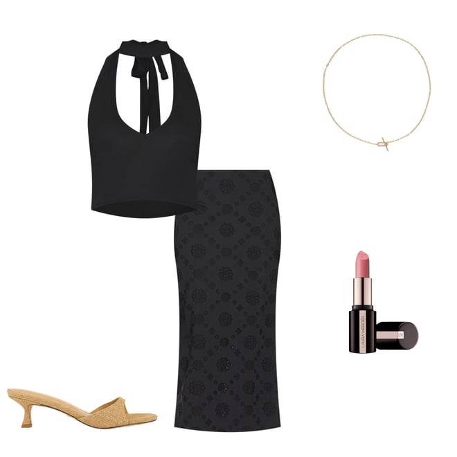 2nd bundle featuring 4 items which compliment Jessalyn Halter Top
