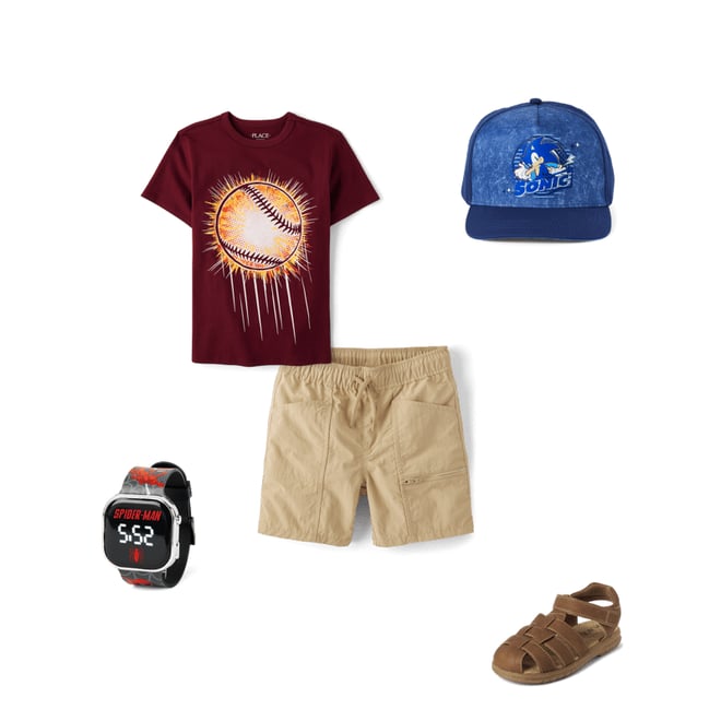 9th bundle featuring 4 items which compliment Boys Quick Dry Cargo Shorts