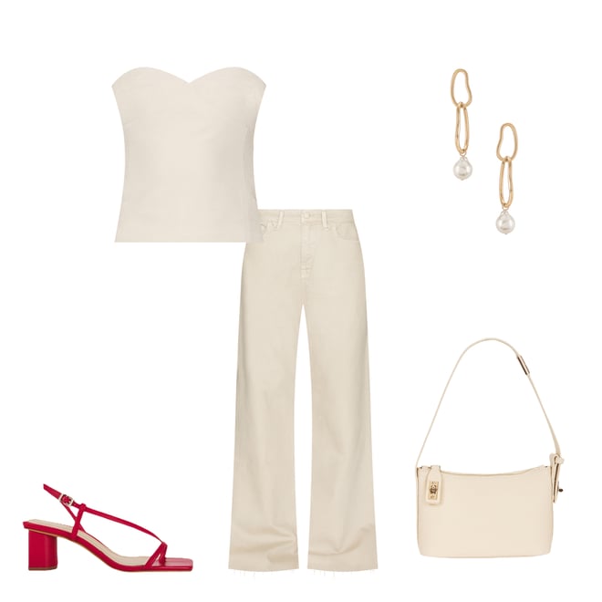 3rd bundle featuring 4 items which compliment Heloise Mid Block Heel