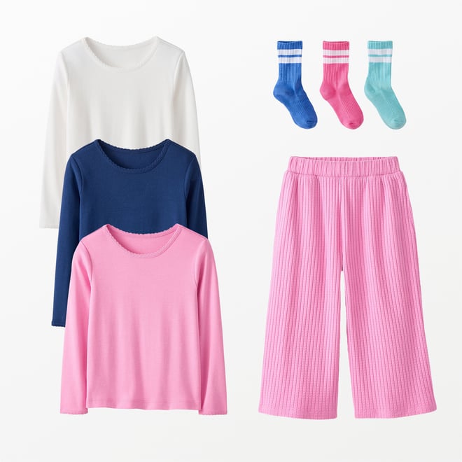 Long Sleeve Ribbed T-Shirt | Hanna Andersson