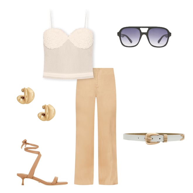 3rd bundle featuring 5 items which compliment Balia Hipster Linen Pant