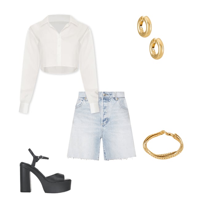 2nd bundle featuring 4 items which compliment Roma Button Up Top