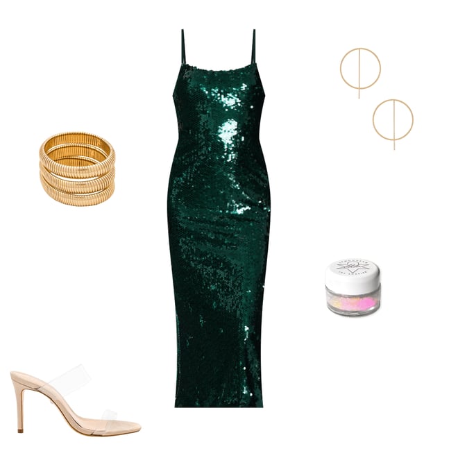2nd bundle featuring 4 items which compliment Vesina Midi Dress