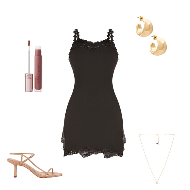 3rd bundle featuring 4 items which compliment Bleu Mini Dress