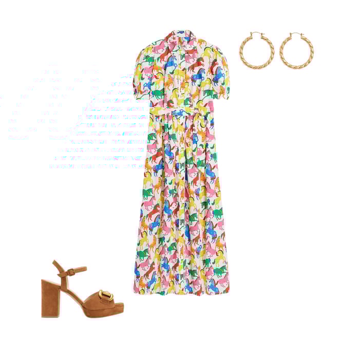 2nd bundle featuring 2 items which compliment Alexa Maxi Shirt Dress-Multi, Pony Club