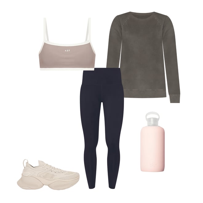 1st bundle featuring 4 items which compliment Freesoft High Legging 25"