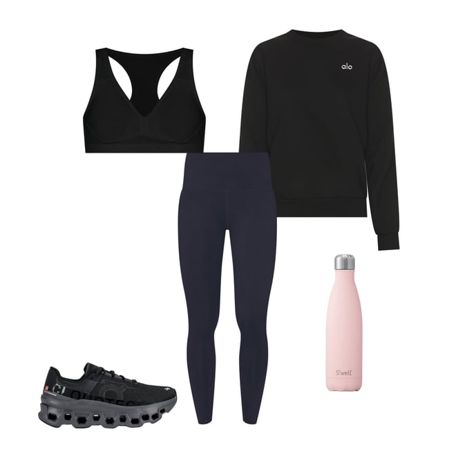 3rd bundle featuring 4 items which compliment Freesoft High Legging 25"