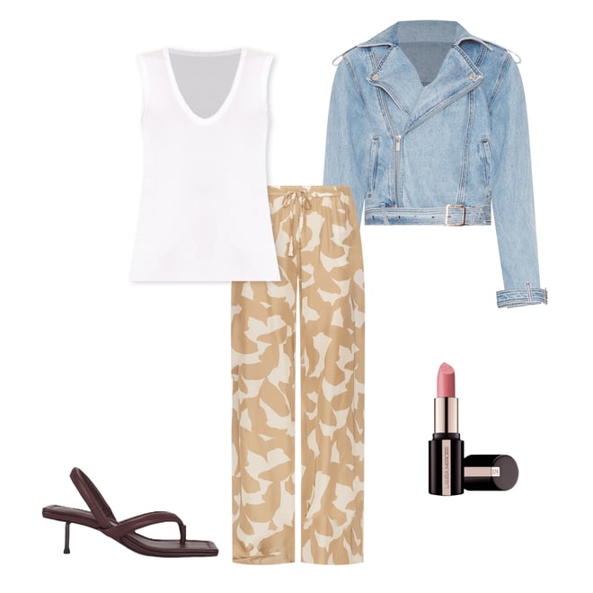 1st bundle featuring 4 items which compliment Cupro Resort Pant