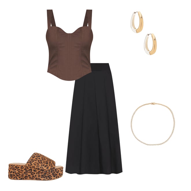 1st bundle featuring 4 items which compliment x REVOLVE Harbor Flatform Sandal