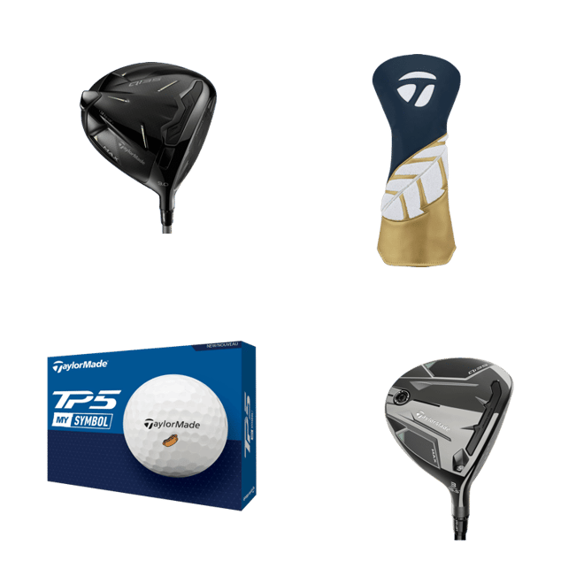 TaylorMade 2024 TP5 MySymbol Hot Dog Golf Balls | Golf Galaxy