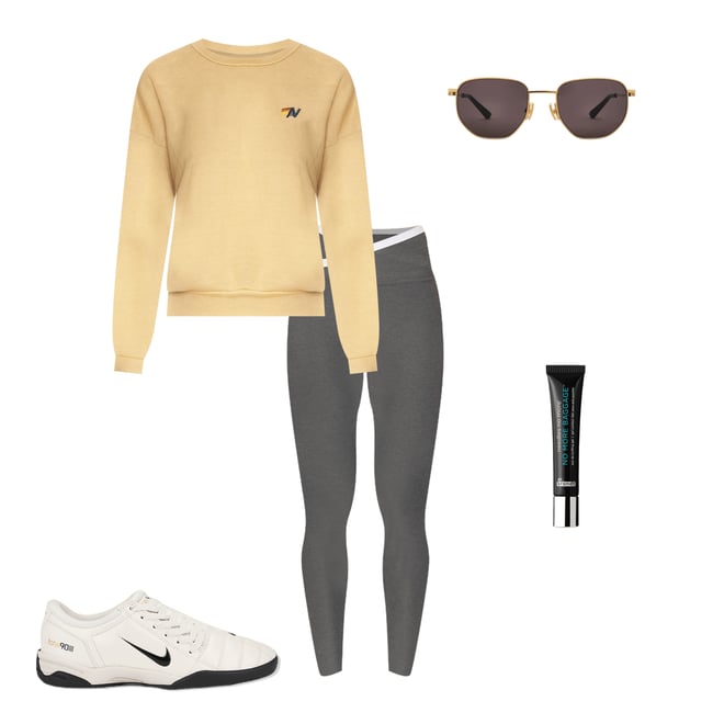 2nd bundle featuring 4 items which compliment Essential Relaxed Crew Sweatshirt