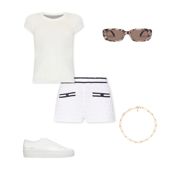 2nd bundle featuring 4 items which compliment Tournament Low Platform Super Sneaker