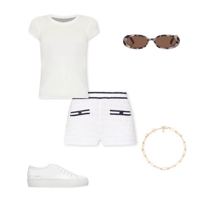 1st bundle featuring 4 items which compliment Tournament Low Platform Super Sneaker