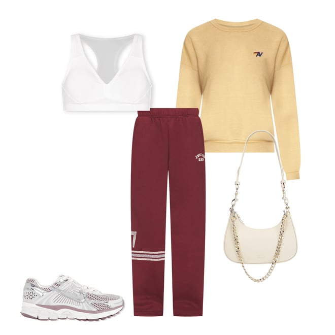 1st bundle featuring 4 items which compliment Essential Relaxed Crew Sweatshirt