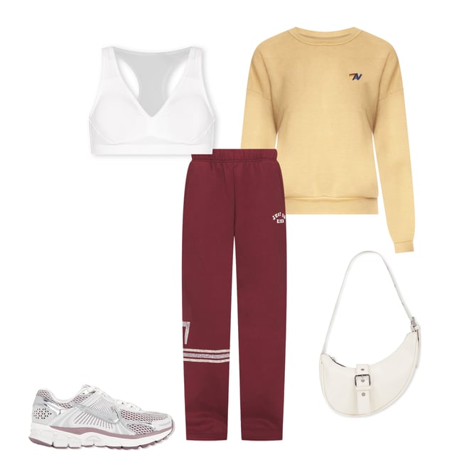 1st bundle featuring 4 items which compliment Essential Relaxed Crew Sweatshirt