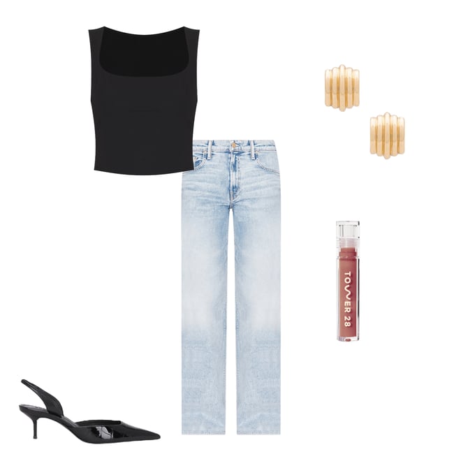 3rd bundle featuring 4 items which compliment The Spinner Zip Sneak Jeans