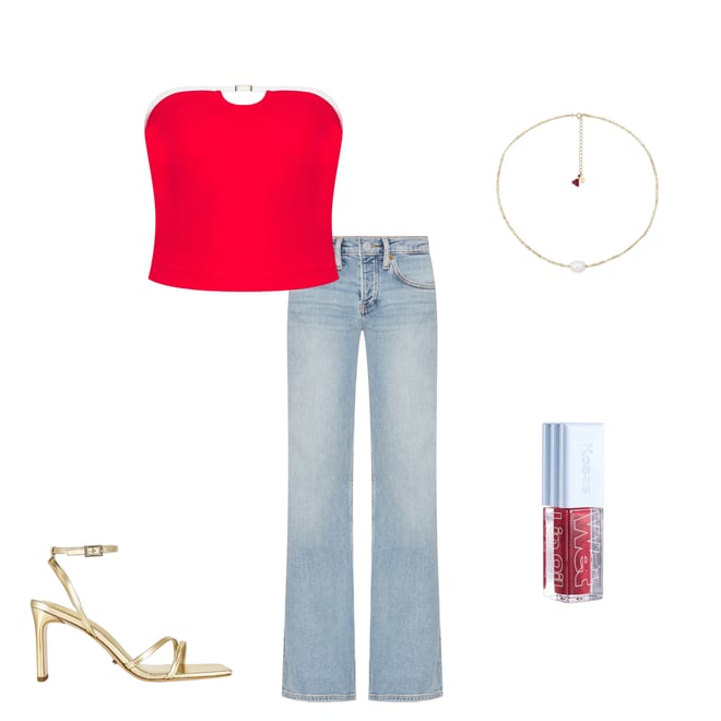 2nd bundle featuring 4 items which compliment Whitney Strapless Top