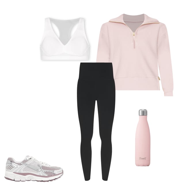 1st bundle featuring 4 items which compliment Roselle Half Zip Sweatshirt