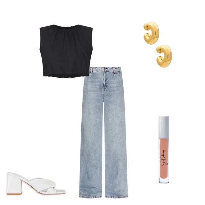 3rd bundle featuring 4 items which compliment x REVOLVE Bubble Top