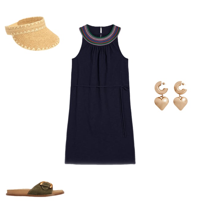 1st bundle featuring 3 items which compliment Hardware Mule Sandal, Deep Olive