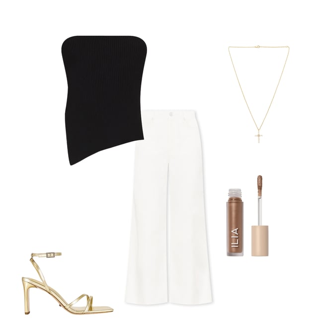 1st bundle featuring 4 items which compliment Anessa Petite Undone Hem Jeans in Tonal