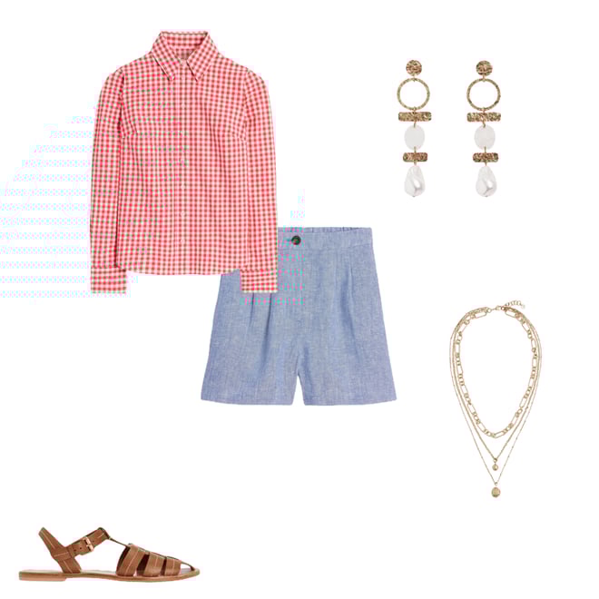 5th bundle featuring 4 items which compliment Fisherman Flat Sandals
