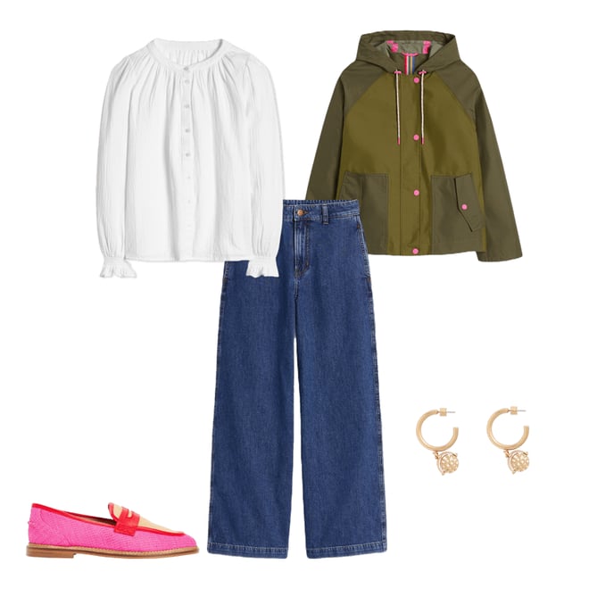 2nd bundle featuring 4 items which compliment Cropped Rain Mac