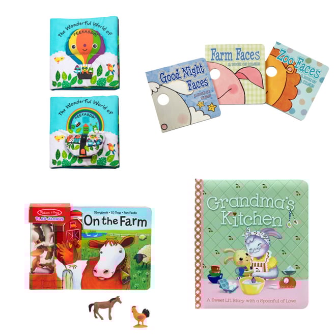 melissa and doug peekaboo book