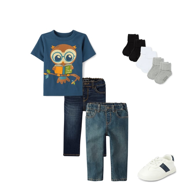 2nd bundle featuring 3 items which compliment Baby And Toddler Boys Colorblock First Steps Sneakers