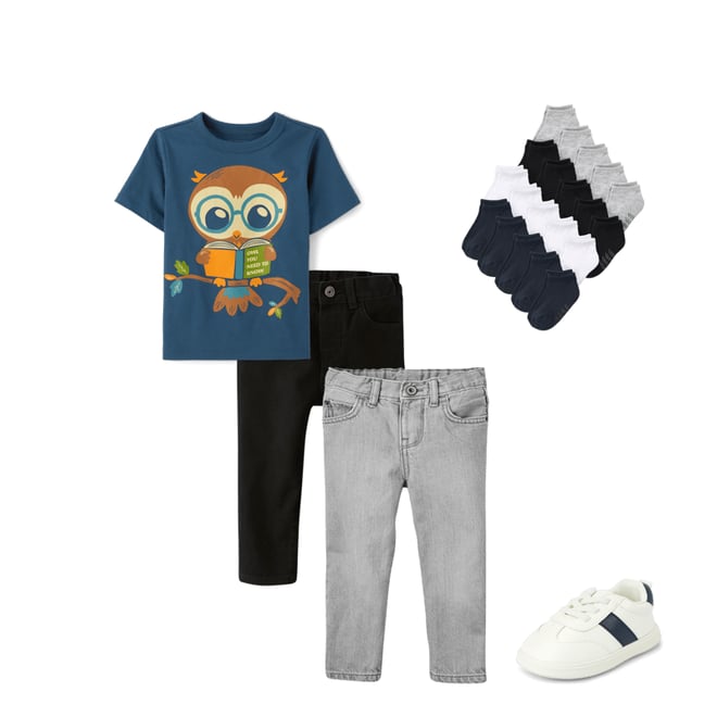 5th bundle featuring 3 items which compliment Baby And Toddler Boys Skinny Jeans 2-Pack