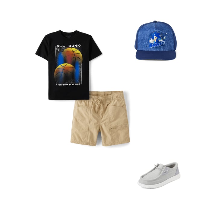 5th bundle featuring 3 items which compliment Boys Quick Dry Cargo Shorts