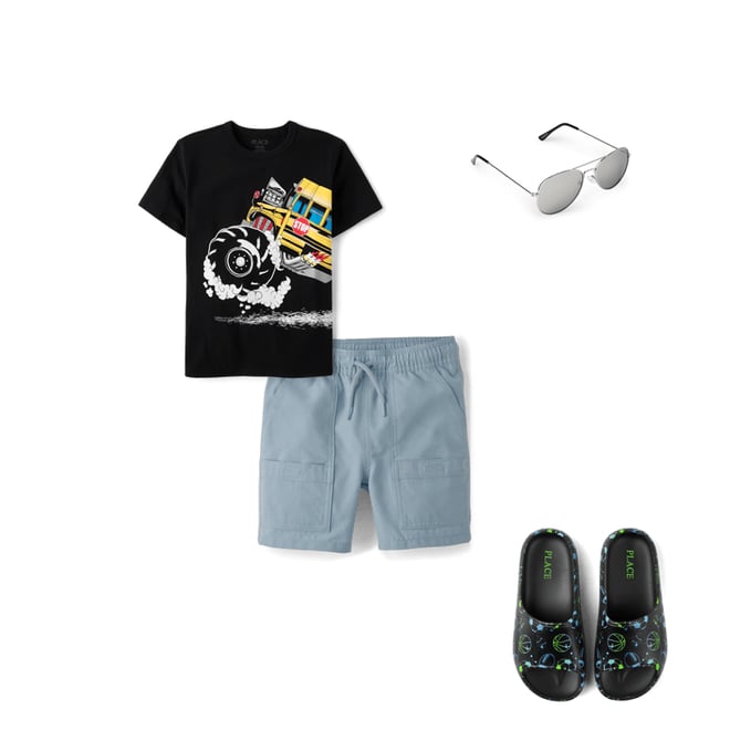 4th bundle featuring 3 items which compliment Boys Quick Dry Breathable Pull On Jogger Shorts
