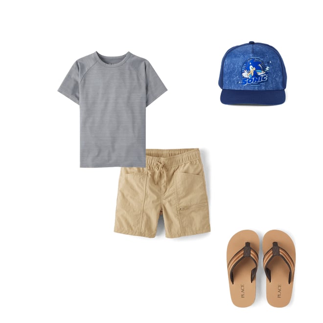 4th bundle featuring 3 items which compliment Boys Quick Dry Cargo Shorts