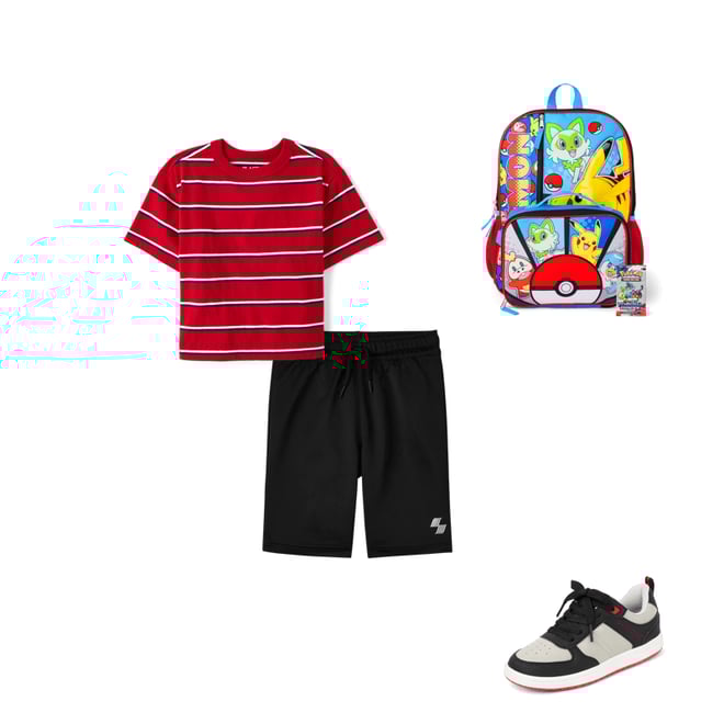 2nd bundle featuring 3 items which compliment Kids Striped Relaxed Top