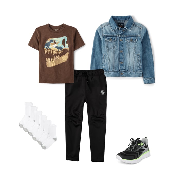 8th bundle featuring 4 items which compliment Boys Moisture Wicking Fleece Pants