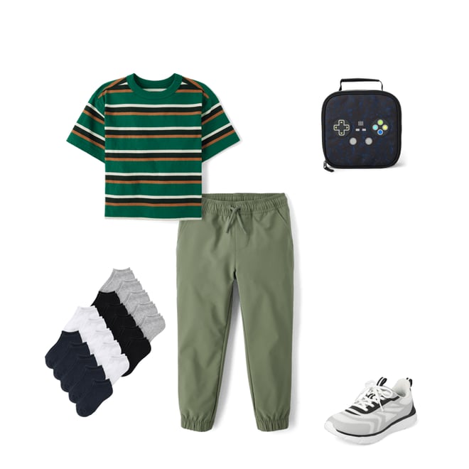 6th bundle featuring 4 items which compliment Boys Quick Dry Pull On Jogger Pants