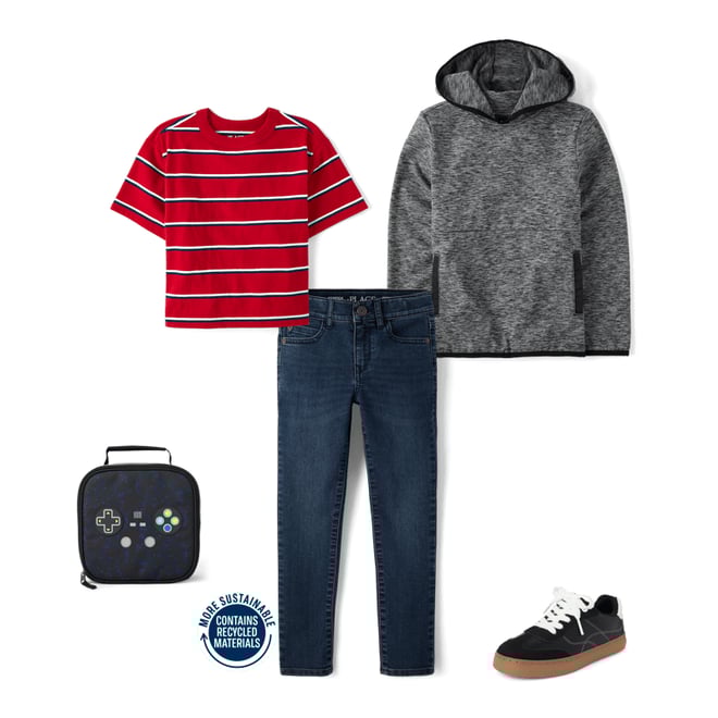 6th bundle featuring 4 items which compliment Boys Skinny Jeans