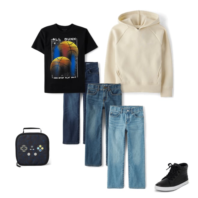 4th bundle featuring 4 items which compliment Boys Bootcut Jeans 3-Pack