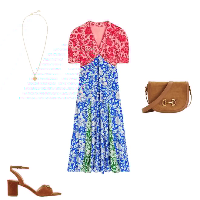 1st bundle featuring 3 items which compliment Rosie Godet Tea Dress