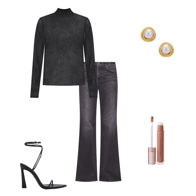 2nd bundle featuring 4 items which compliment Jade Low Rise Relaxed Flare
