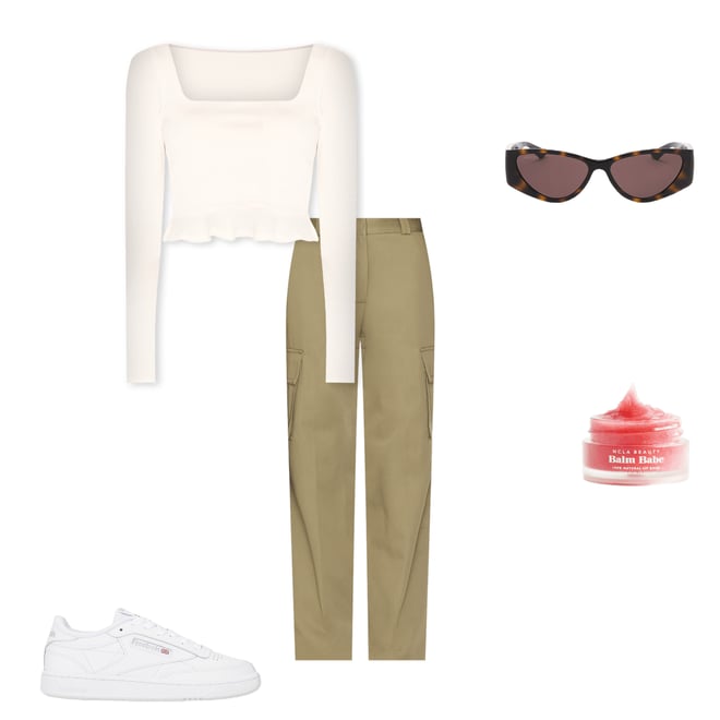 2nd bundle featuring 4 items which compliment Priscilla Ribbed Top