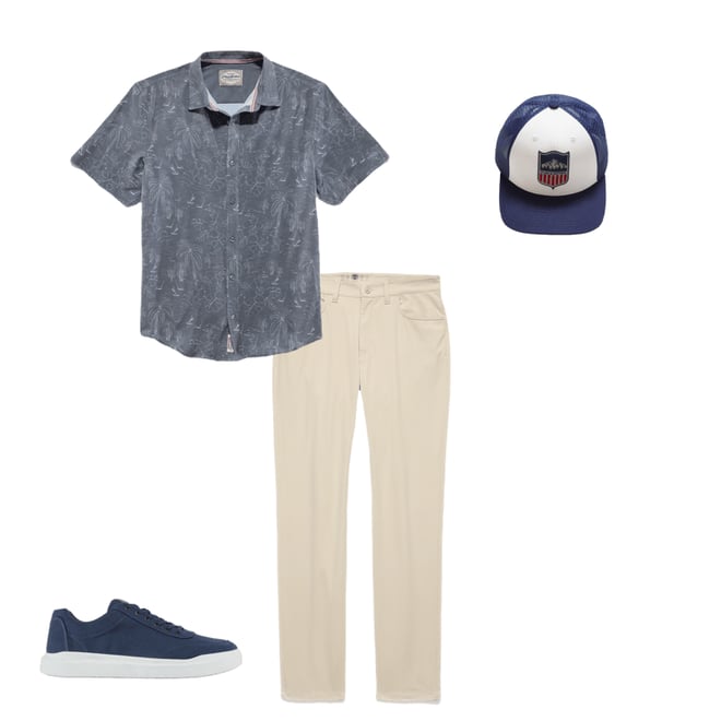 2nd bundle featuring 3 items which compliment Journey Stretch 5-Pocket Pant - Nashville Straight Fit - Stone