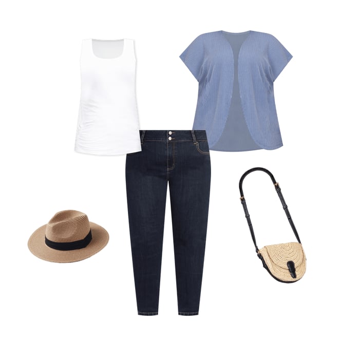 1st bundle featuring 5 items of womens top engaged jeans gallery