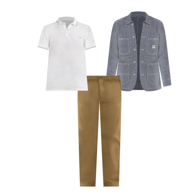 A*C様 1930s RAILROAD COAT RRL Lee Levi’s Men's Railroad Stripe Workwear Chore Coat | Men | Lee®