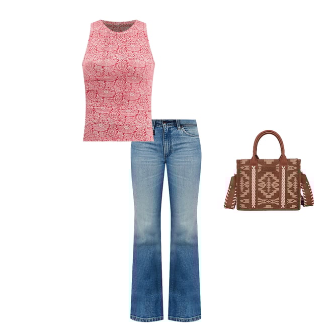 Women's Wrancher Shadow Pocket Jean in Dirty Denim