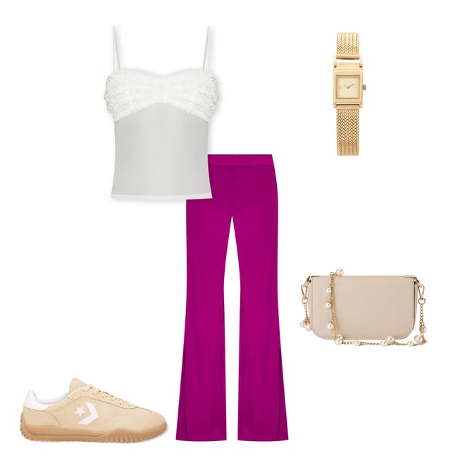 3rd bundle featuring 4 items which compliment Carmine Cami Top