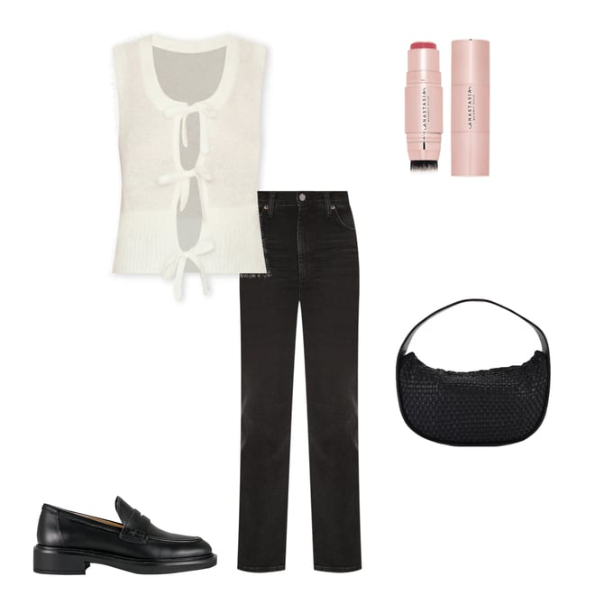 2nd bundle featuring 4 items which compliment Mohair Tie String Vest